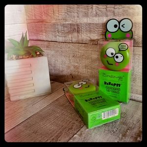 2 Limited Edition Keroppi Macaron Lip Balm -Sanrio